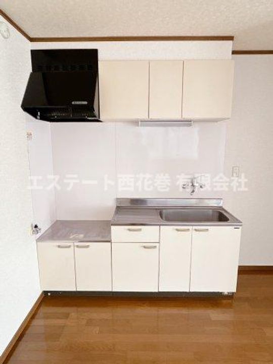 岩手県花巻市本館1(一戸建)の賃貸物件のキッチン