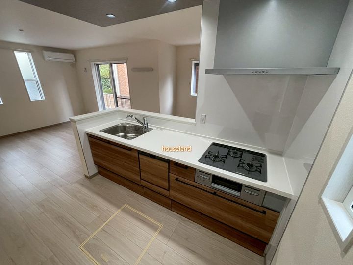 東京都世田谷区上北沢1(一戸建)の賃貸物件のキッチン