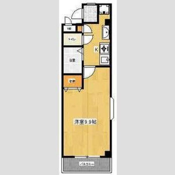 愛知県尾張旭市晴丘町東(マンション)の賃貸物件の間取り