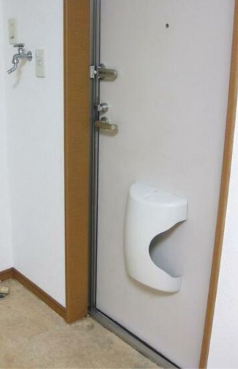 プラスパ志村IIの玄関