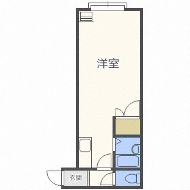 北海道札幌市北区北三十九条西3(アパート)の賃貸物件の間取り