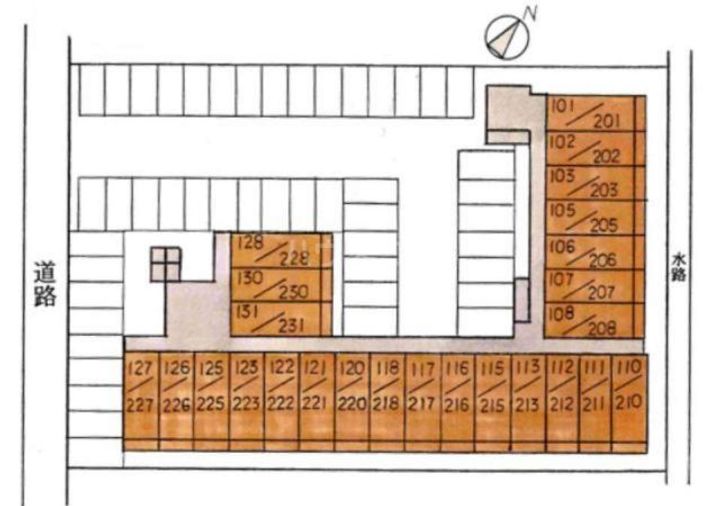 セザンヌ下地の地図