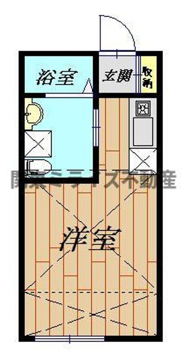 東京都葛飾区東新小岩8(アパート)の賃貸物件の間取り