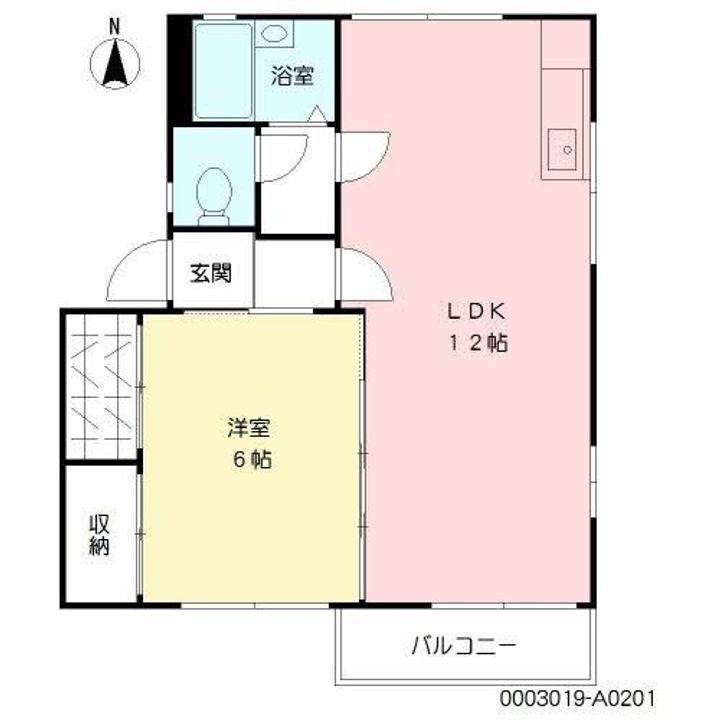 フレグランス七枝    ♯の間取り