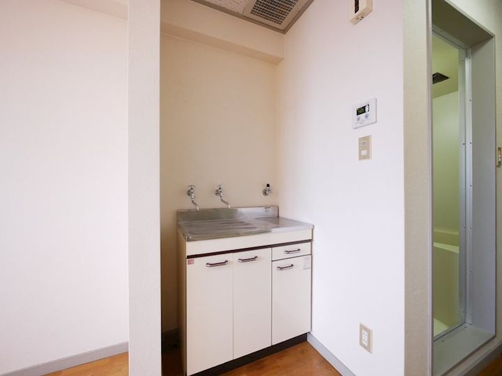 Sビルのキッチン