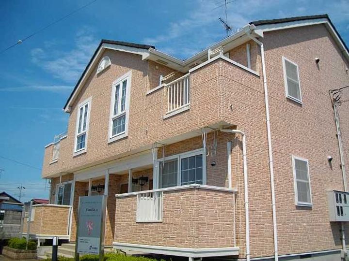 栃木県佐野市高萩町(アパート)の賃貸物件の外観