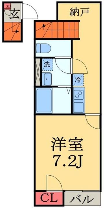 サンドエル天台の間取り