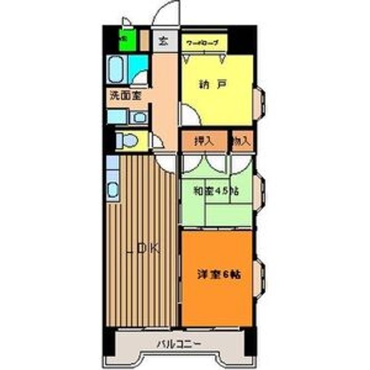 テーアイ二日町ビルの間取り