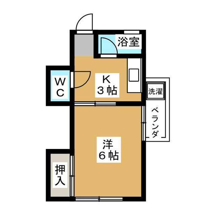 第一田中ハイムの間取り