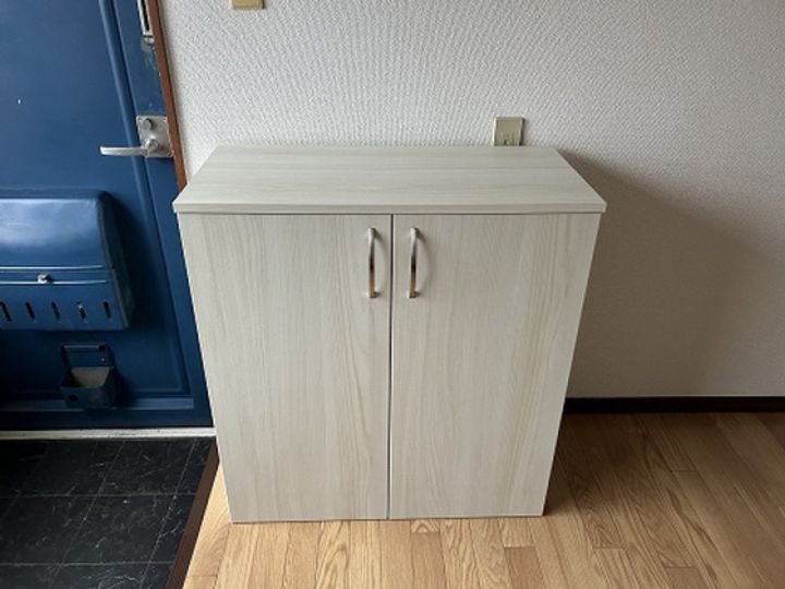 チェリス牛田の玄関