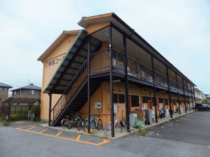 東陽コーポの外観