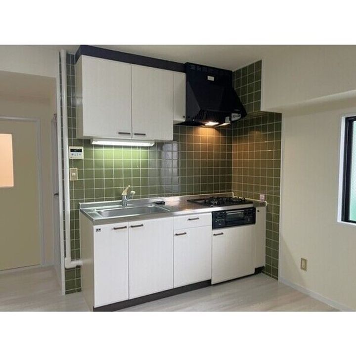 栃木県宇都宮市塙田2(マンション)の賃貸物件のキッチン