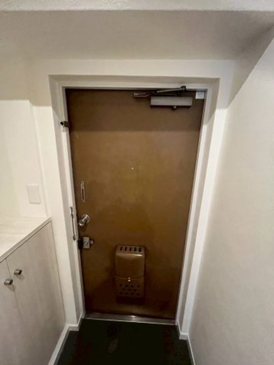 扇町第2マンションの玄関