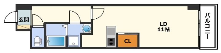 扇町第2マンションの間取り