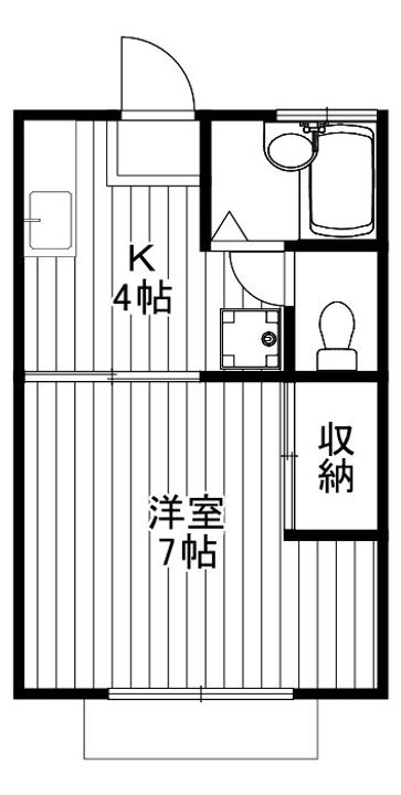 ホワイトアイランドの間取り