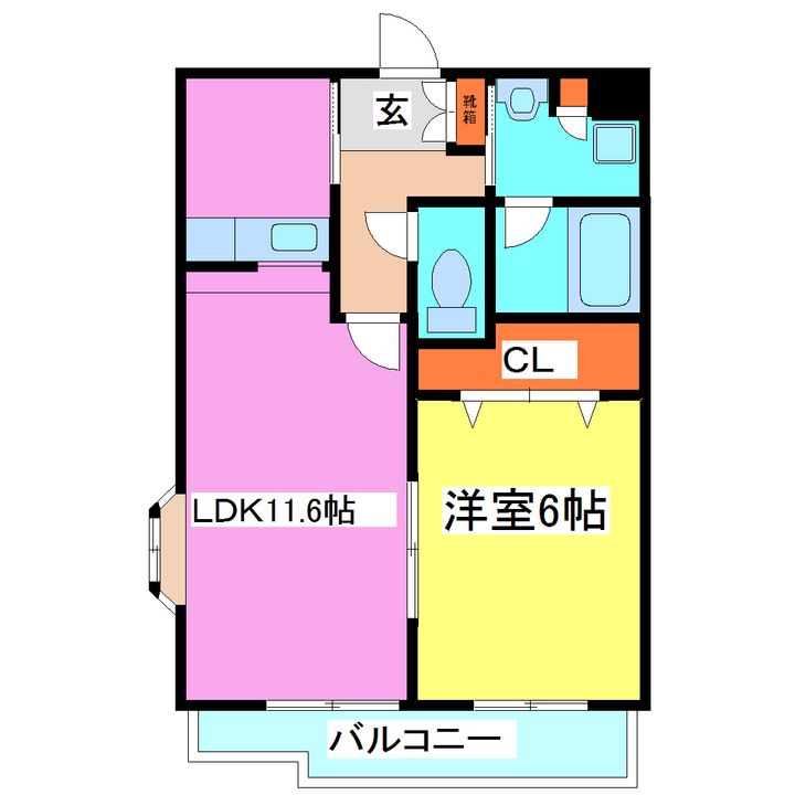 アシェレルの間取り