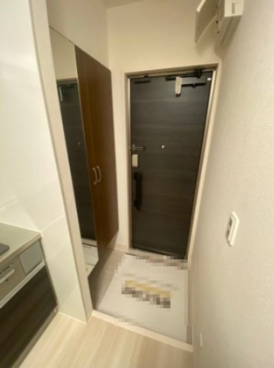 千葉県佐倉市上座(マンション)の賃貸物件の玄関