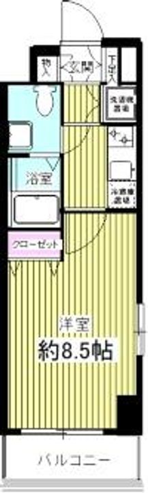 グランフォース習志野の間取り