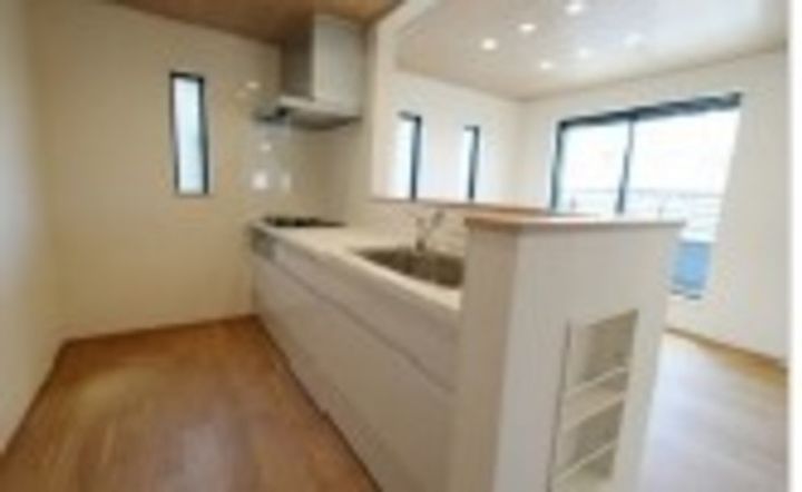 東京都板橋区上板橋2(一戸建)の賃貸物件のキッチン