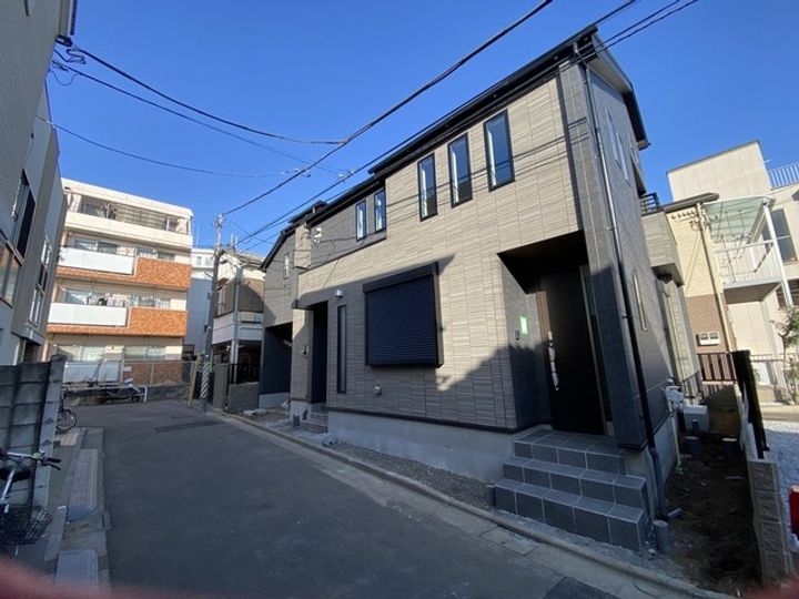 東京都板橋区上板橋2(一戸建)の賃貸物件の玄関