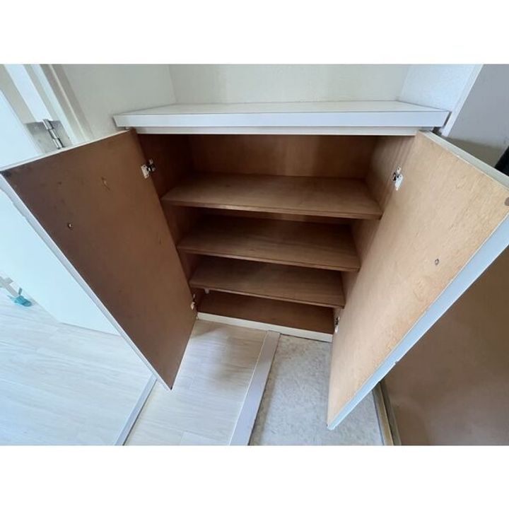 リバーヒル帝塚山の玄関