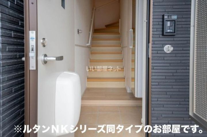 千葉県柏市逆井藤ノ台(アパート)の賃貸物件の玄関