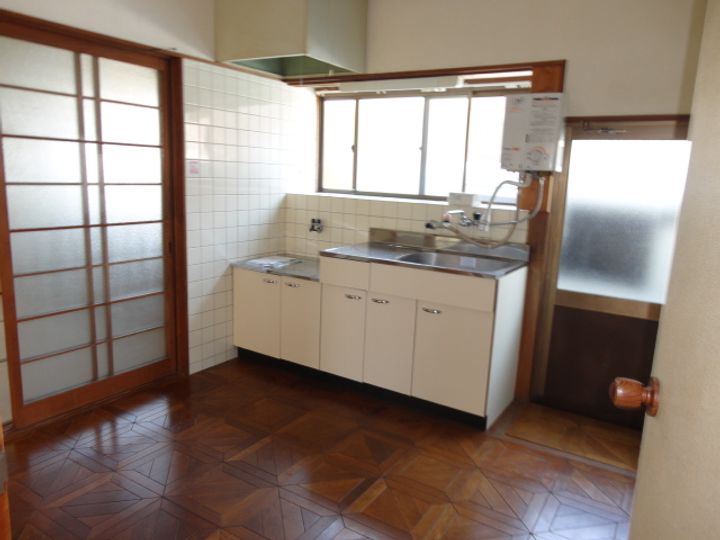 岡山県倉敷市中島(一戸建)の賃貸物件のキッチン