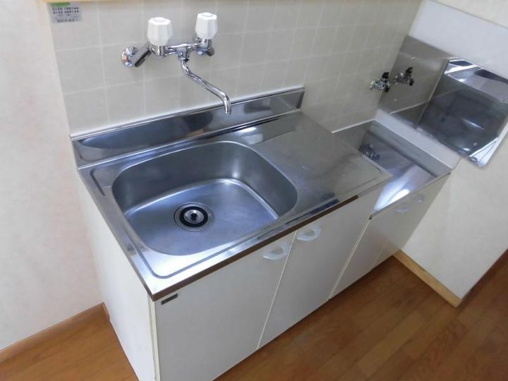 山形県山形市桜田東3(アパート)の賃貸物件のキッチン