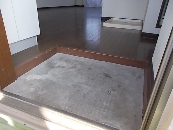 ひまわりハイツ(常総市)の玄関