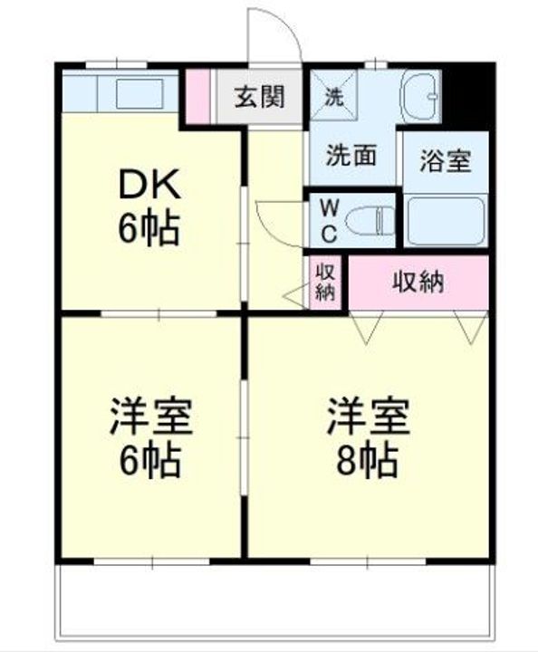 リアライズ掛川IIの間取り