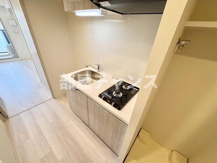 愛知県名古屋市西区花の木2(マンション)の賃貸物件のキッチン