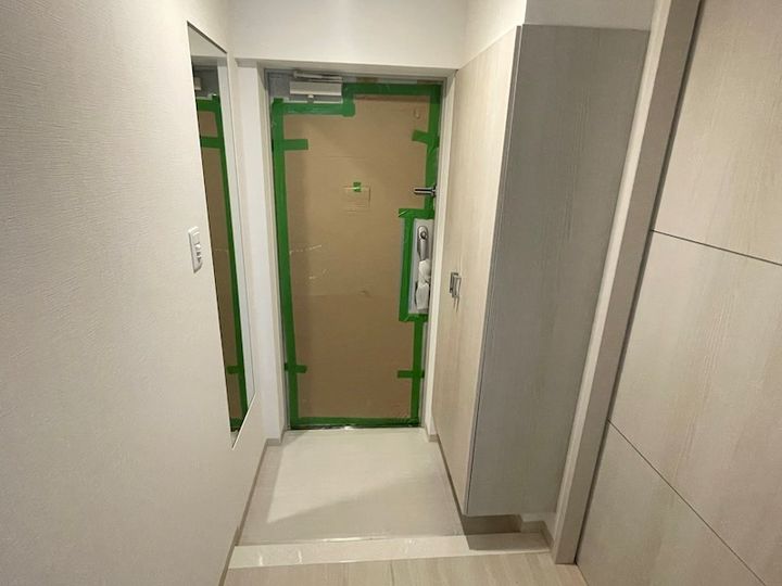ソライロテラスあびこの玄関