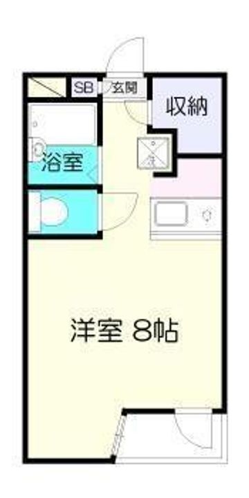 フレクション加納の間取り