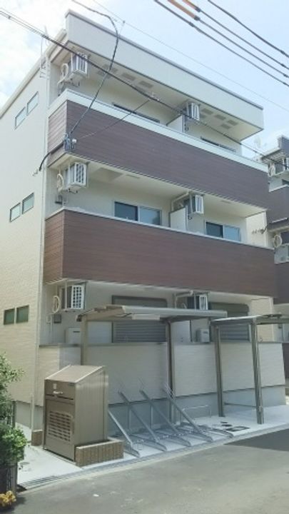 大阪府大阪市東住吉区中野3(アパート)の賃貸物件の外観