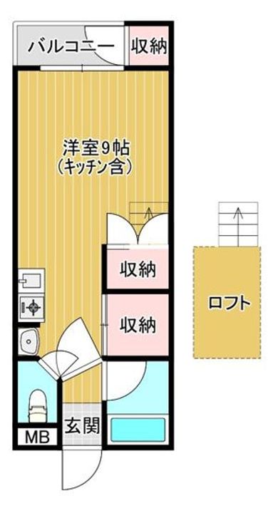 新潟県上越市大字岩木(アパート)の賃貸物件の間取り