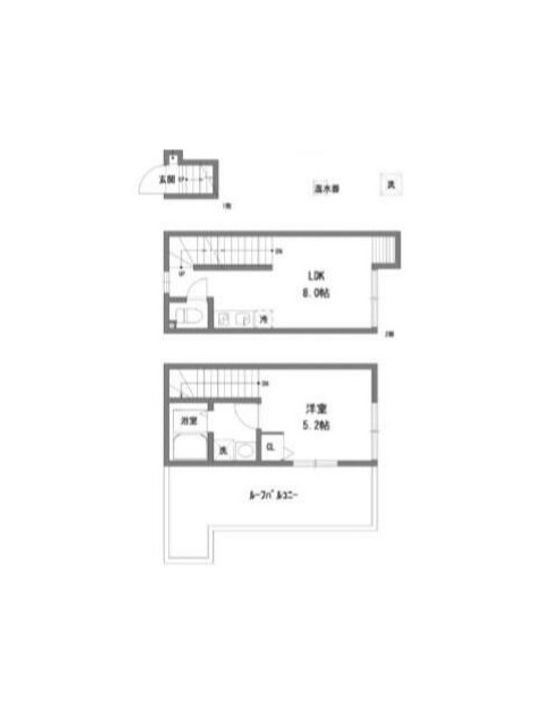 UVAS三軒茶屋の間取り