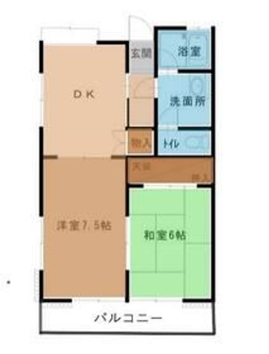 サニーコーポの間取り