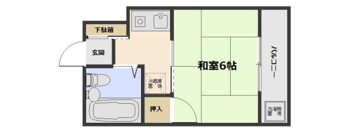 グリーンハイムの間取り