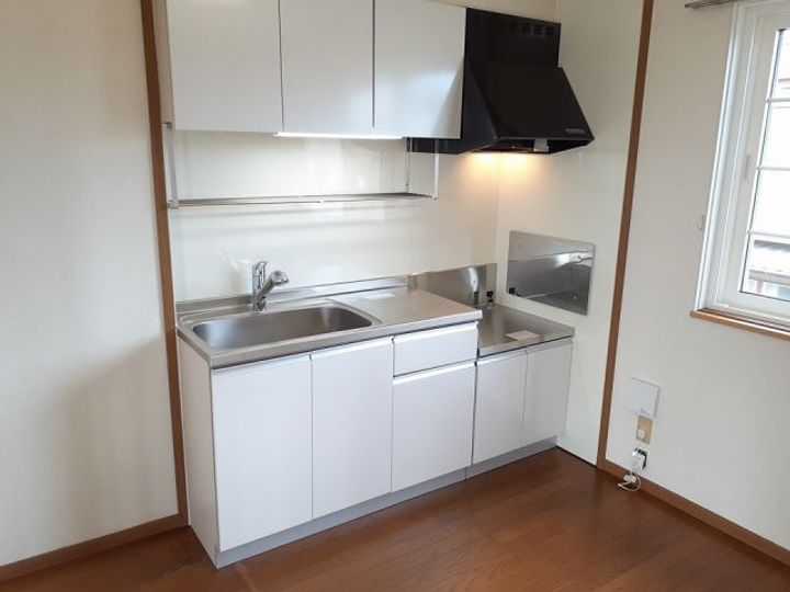 茨城県高萩市大字安良川(アパート)の賃貸物件のキッチン