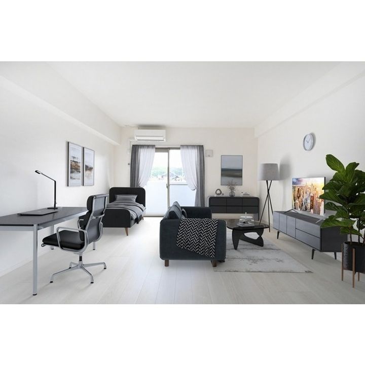 アンミライ大津の居間