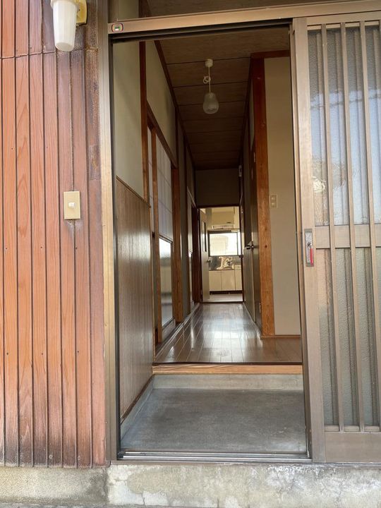 新潟県新潟市南区和泉(一戸建)の賃貸物件の玄関