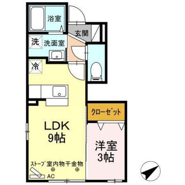 ベルクレールの間取り