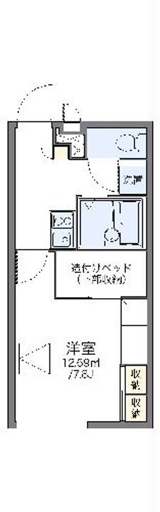 レオパレス川口の間取り