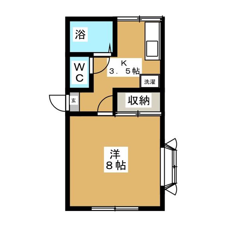 プチメゾンFの間取り