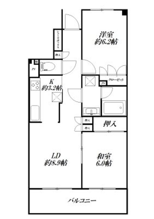 北鴻巣パークホームズ参番館の間取り