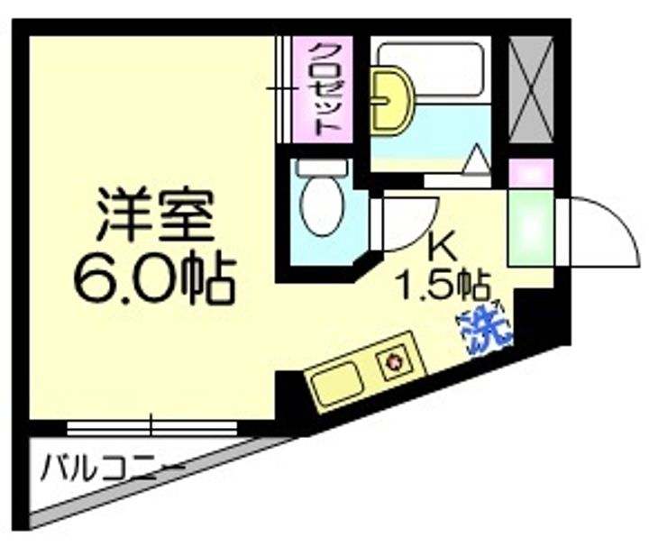 サツキハイムの間取り