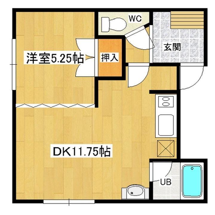 レイキャビクの間取り