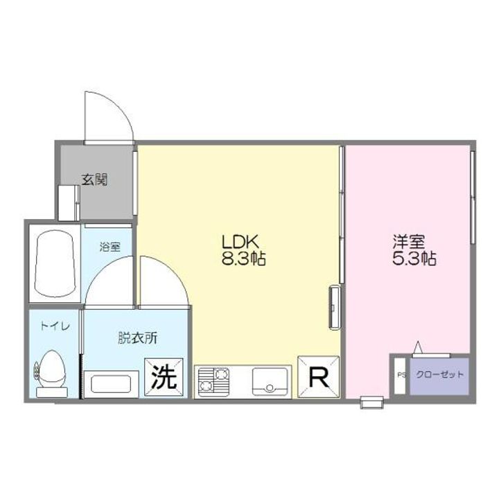 AIRS HANEDAの間取り