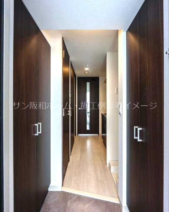 エステムコート大阪プリュームの玄関