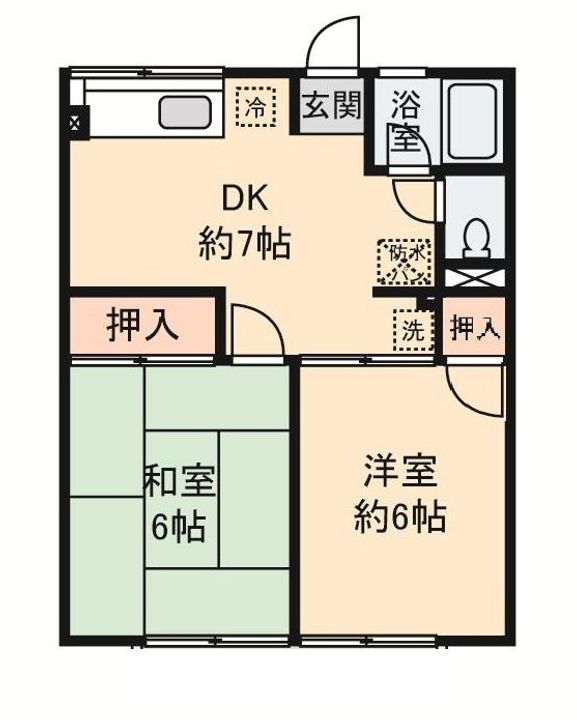 シティハイム アークIの間取り